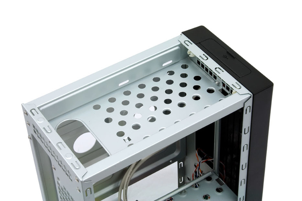 CHIEFTEC ITX UNI series BT-02B-U3-350BS Mini-Tower Case, Black