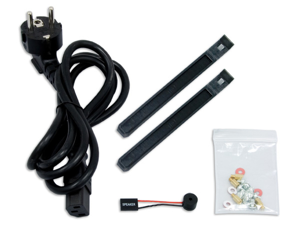 CHIEFTEC ITX UNI series BT-02B-U3-350BS Mini-Tower Case, Black