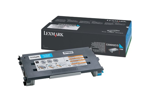 Lexmark - Tuottoisa - sinivihre&auml; - alkuper&auml;inen - v&auml;riainekasetti LCCP malleihin C500n, X500n, 502n