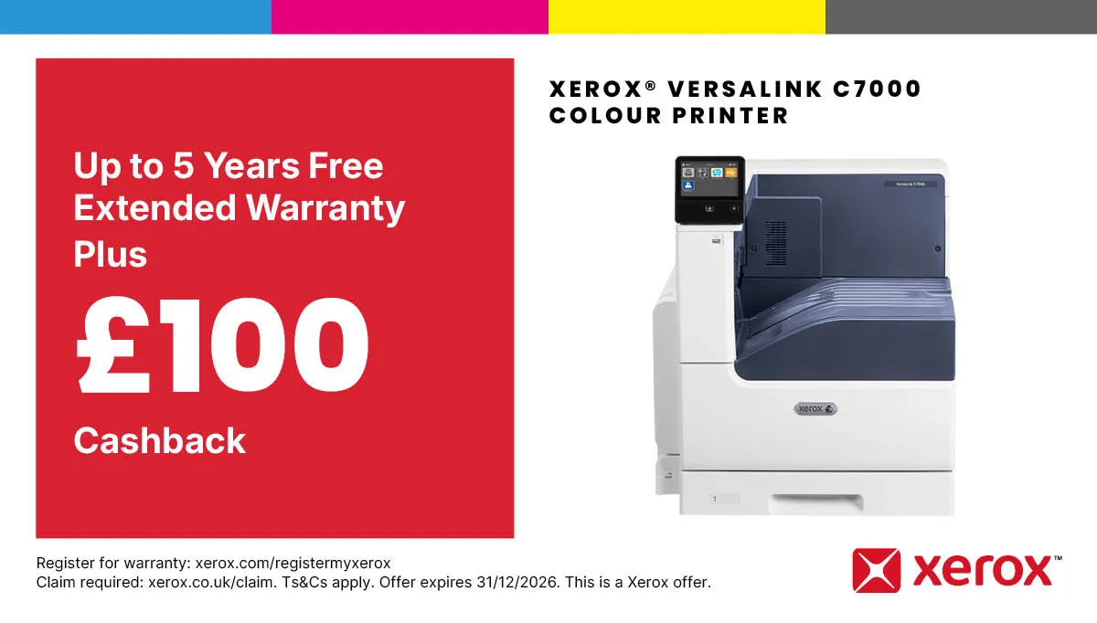 Xerox VersaLink C7000V_DN?FI Duplex, LAN, A3 -v&auml;rilasertulostin