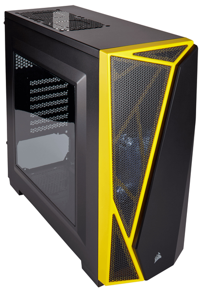 Corsair Carbride Spec-04 Mid Tover Gaming Case Black/Yellow