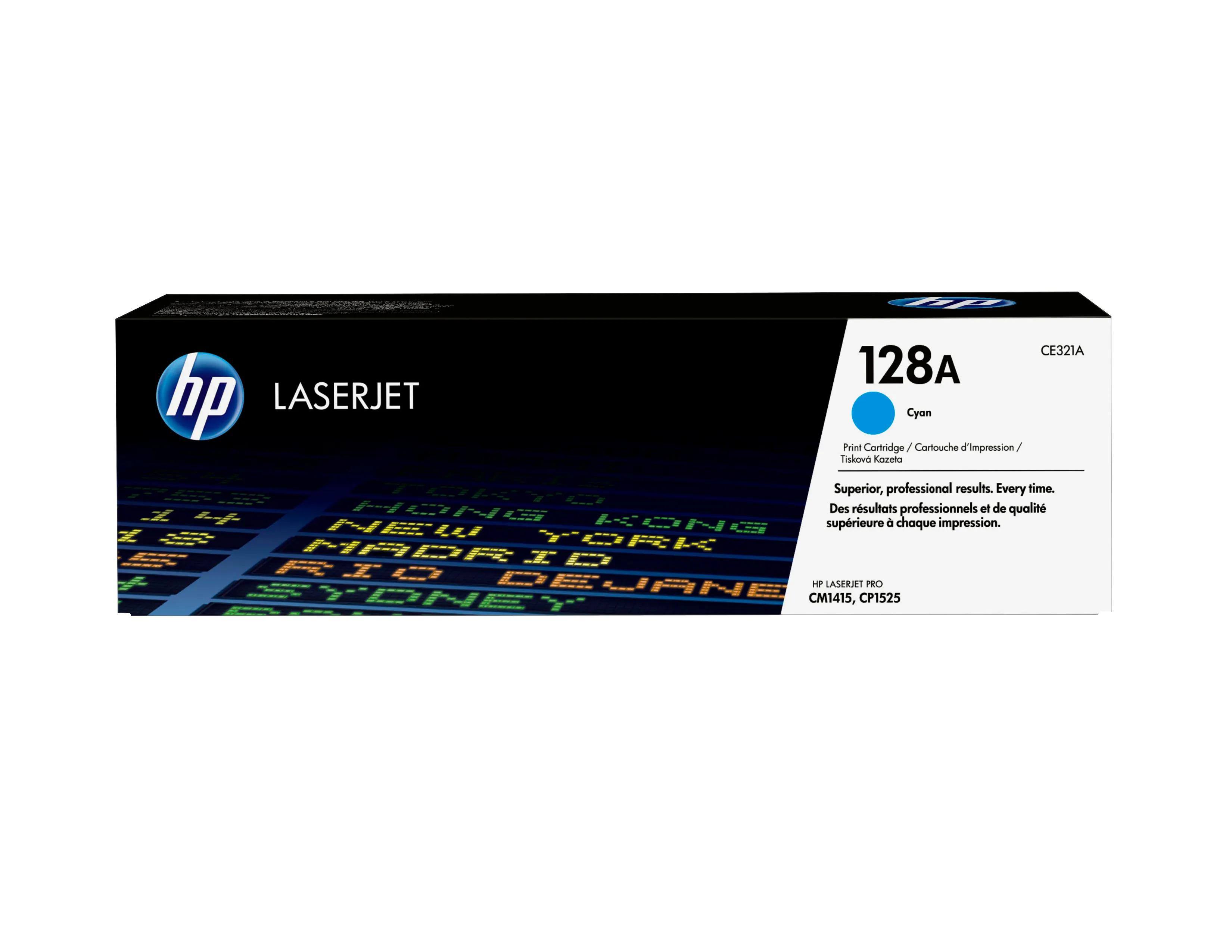 HP 128A XXL lasertoner, cyan