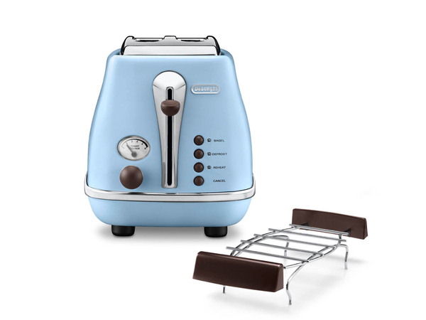 Delonghi Icona Vintage CTOV 2103 - toaster, 2 slice(s),  Blue