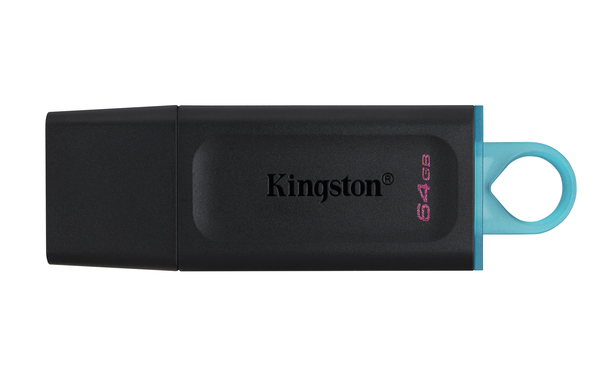 Kingston 64 Gt DataTraveler Exodia USB 3.2 Gen 1 (3.1 Gen 1) -muistitikku, Musta
