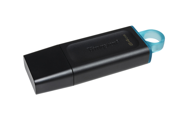 Kingston 64 Gt DataTraveler Exodia USB 3.2 Gen 1 (3.1 Gen 1) -muistitikku, Musta