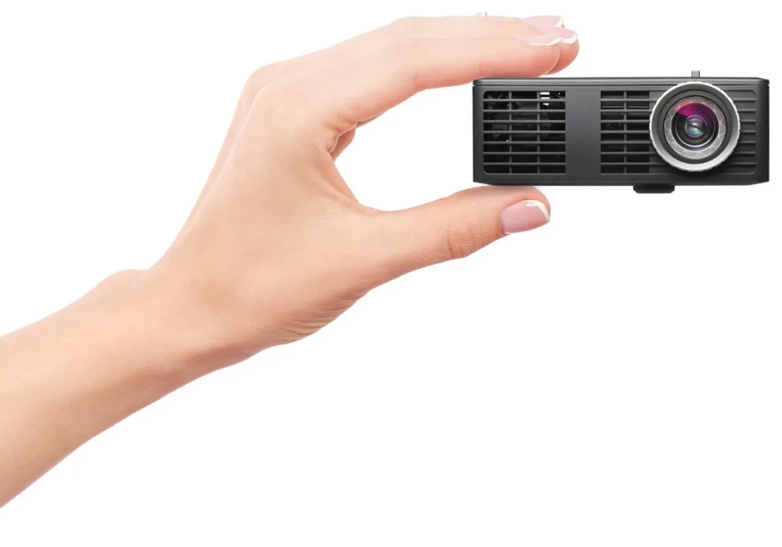 Optoma ML750i Android 9.0 DLP WXGA 450 ANSI lm portabel LED-projektor, svart, vit