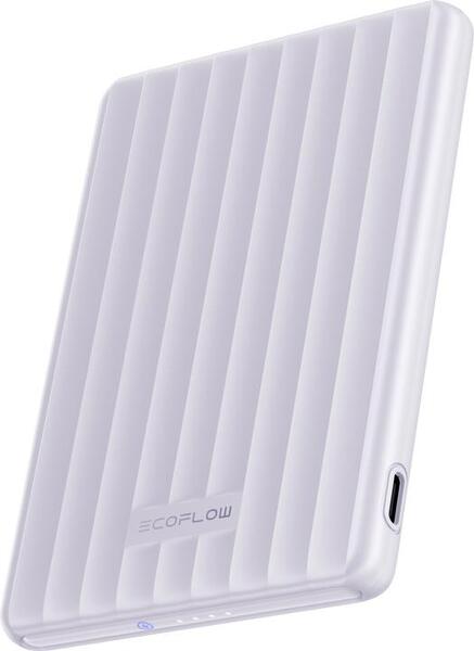 EcoFlow RAPID Mag 5000mAh, 7.5W -varavirtal&auml;hde, violetti