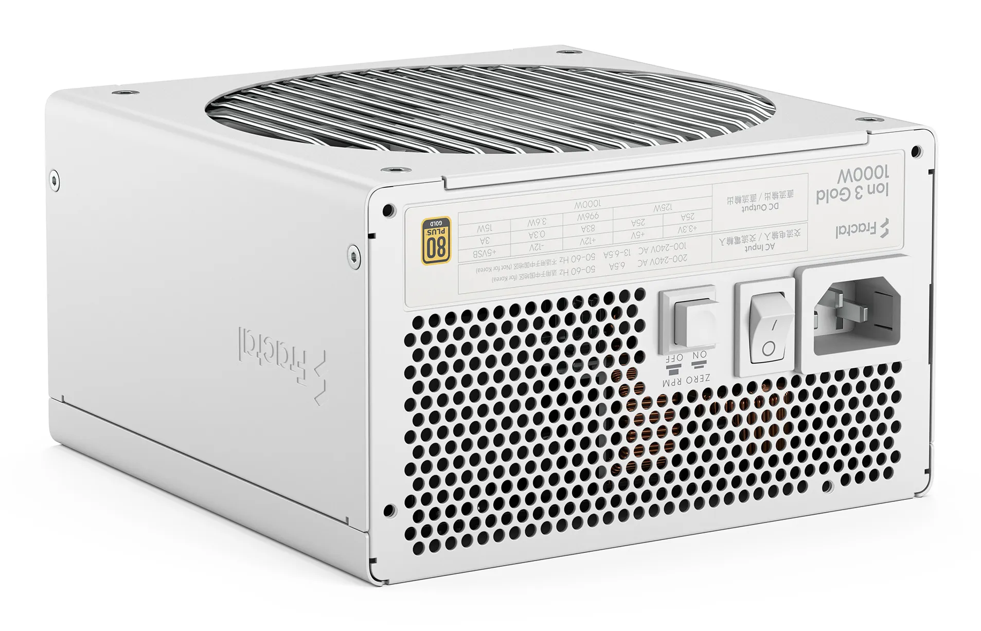 Fractal Design Ion 3 Gold 1000W - PSU, 80 Plus Gold