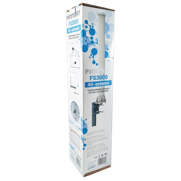 FINNSAT FS3000 4G//3G/GSM PAALUANTENNI 360