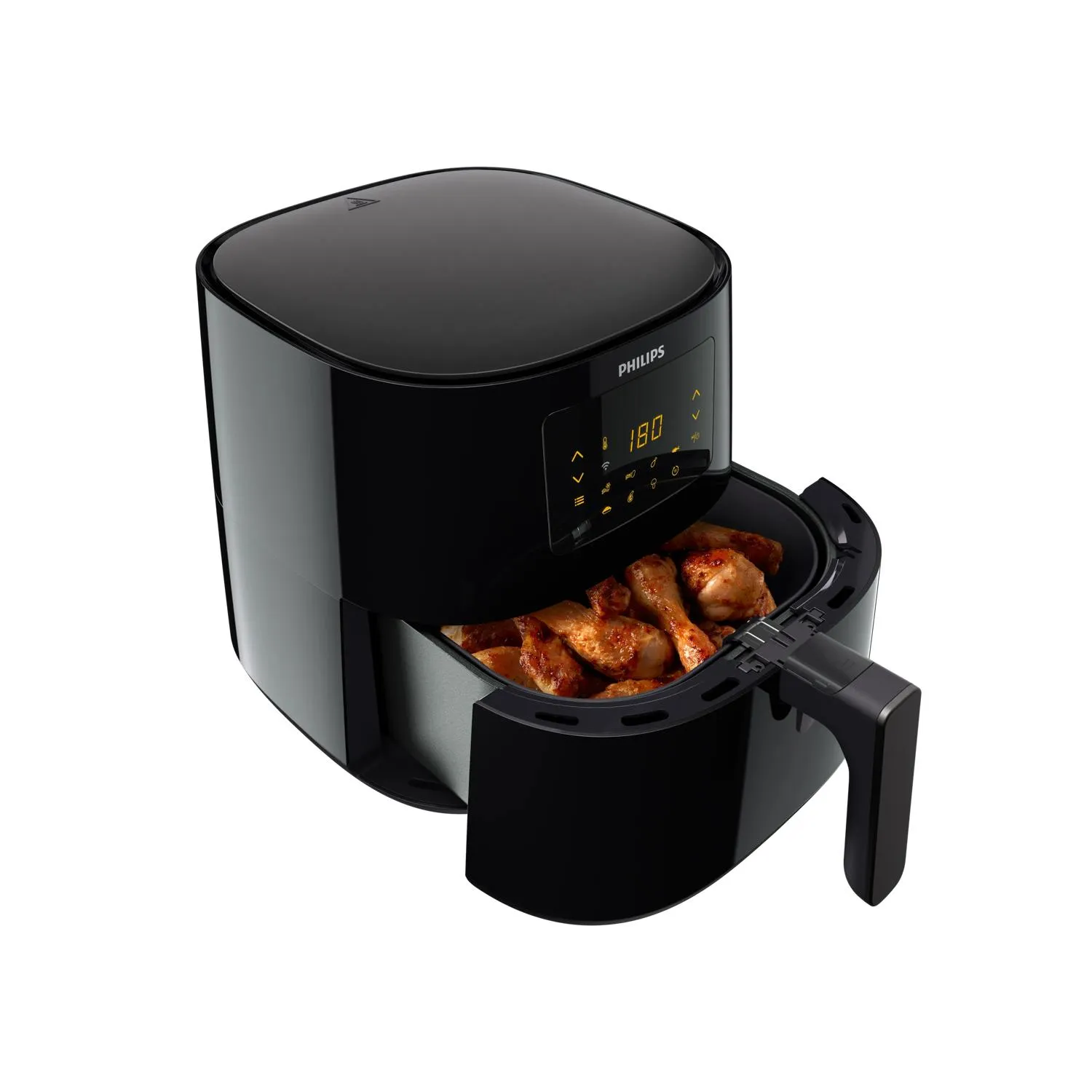 Philips Essential 5000 Series HD9280/70, 6,2 l, 1,2 kg, 2000 W, airfryer, musta