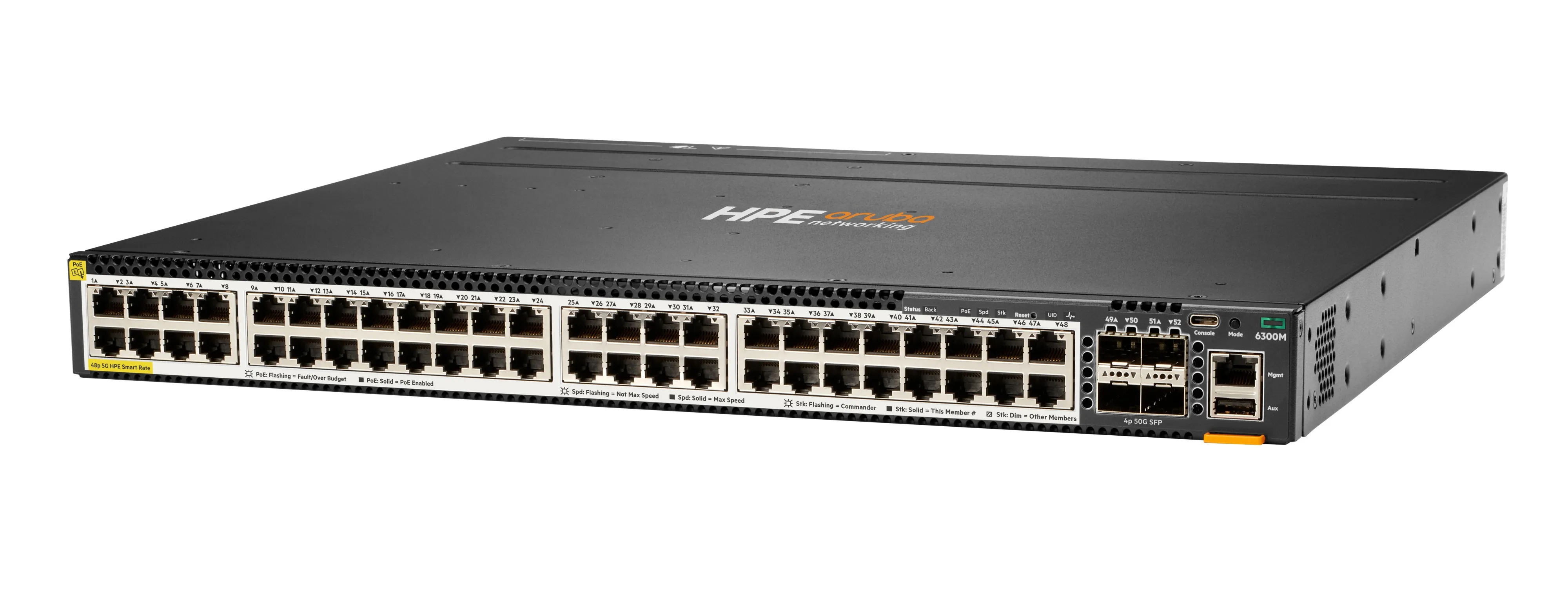 Aruba 6300M 48SR5 CL6 PoE 4SFP56 Swch