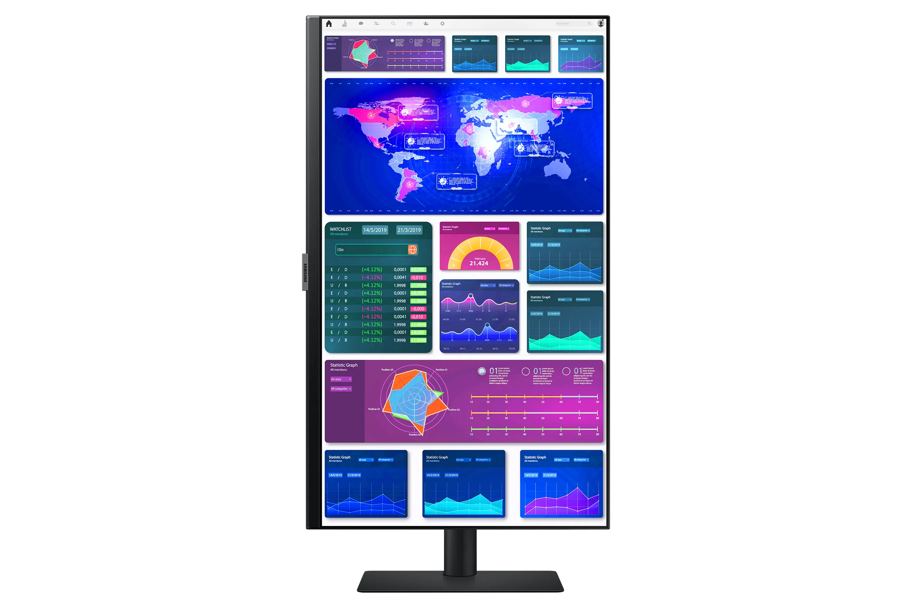 Samsung 27&quot; S27A600U, QHD, IPS, USB-C 90W - monitor