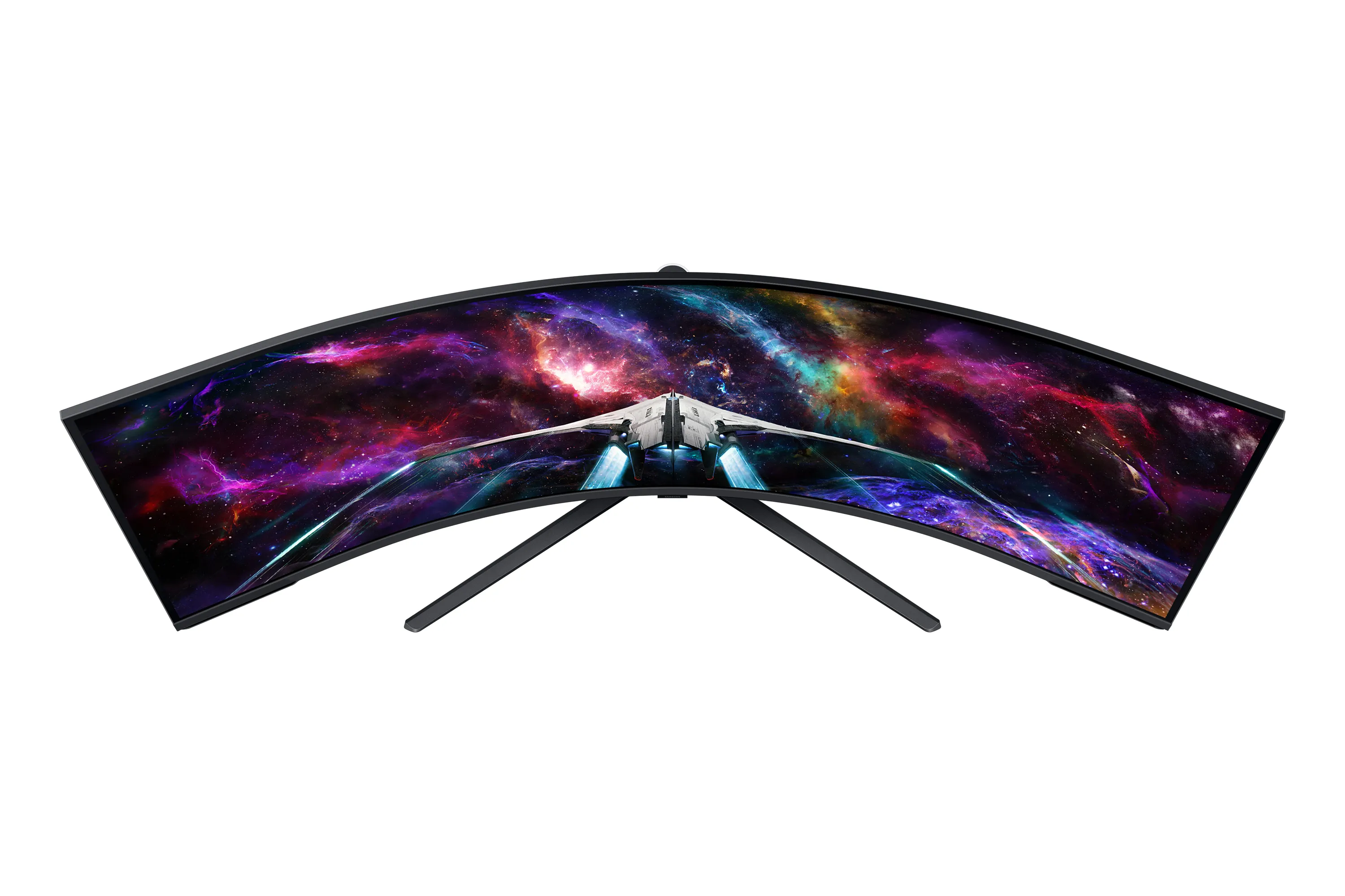 Samsung Odyssey Neo G95NC 57&quot; Dual UHD, QLED -kaareva pelin&auml;ytt&ouml;