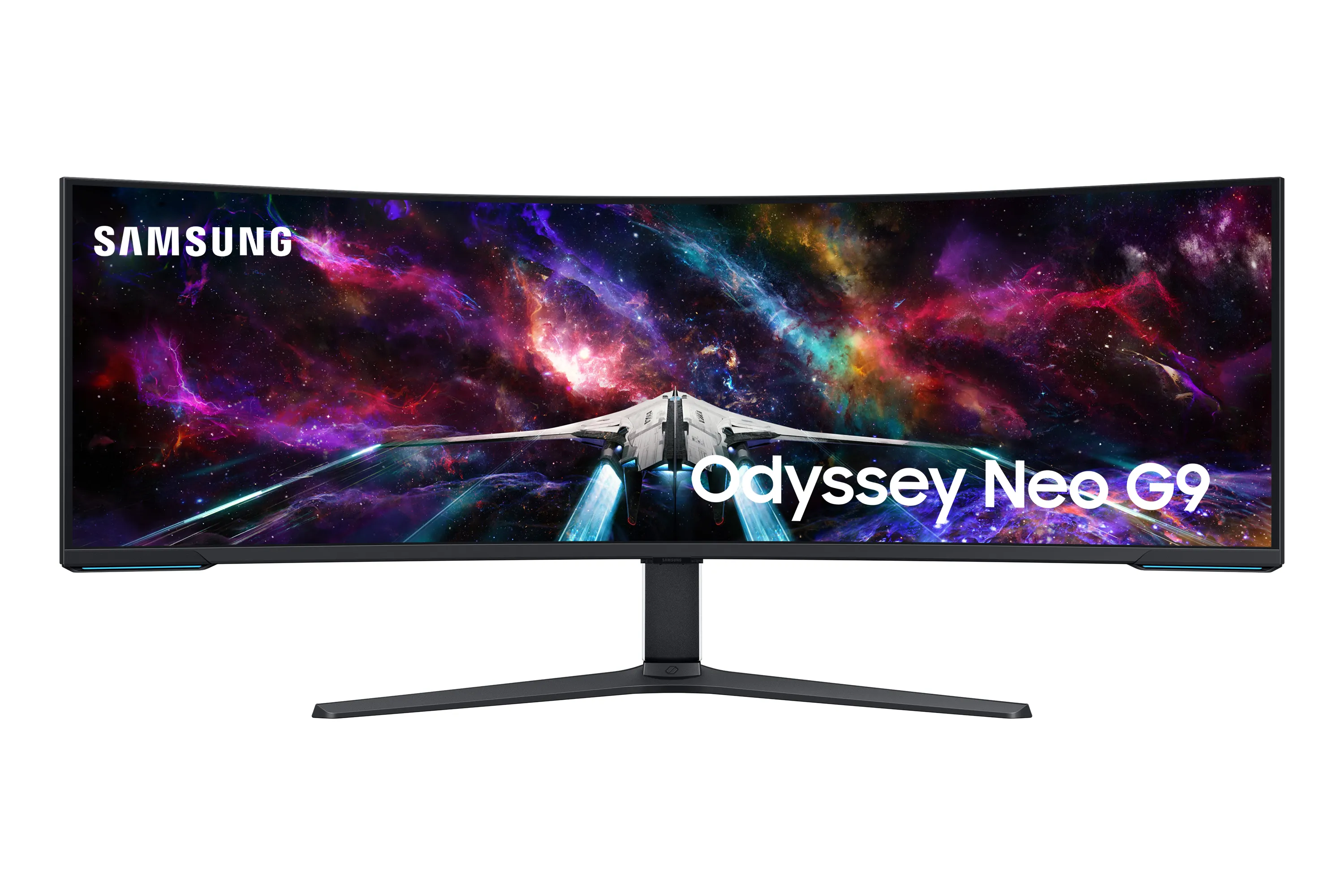 Samsung Odyssey Neo G95NC 57&quot; Dual UHD, QLED -kaareva pelin&auml;ytt&ouml;