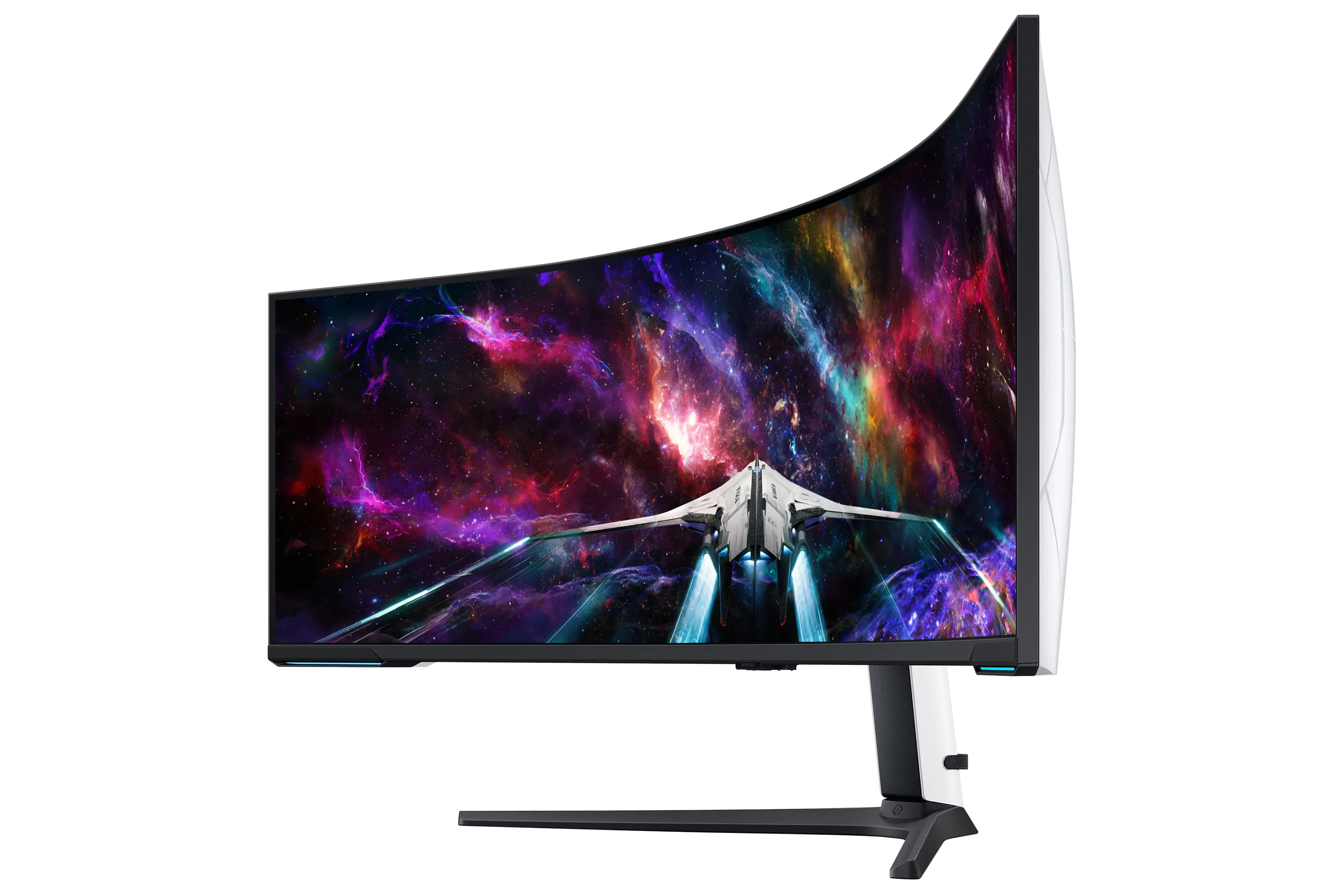 Samsung Odyssey Neo G95NC 57&quot; Dual UHD, QLED -kaareva pelin&auml;ytt&ouml;