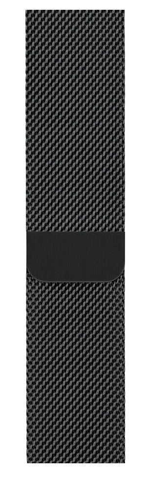 APPLE 42mm Space Black Milanese Loop