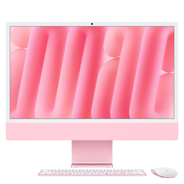Apple iMac 24" (M4 10C / 10C), 24 GB, 512 GB, MacOS - All-in-one, Rosa