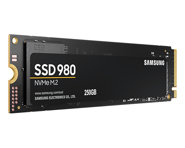 Samsung 980 250 Gt, PCIe 3.0, M.2 -SSD-levy