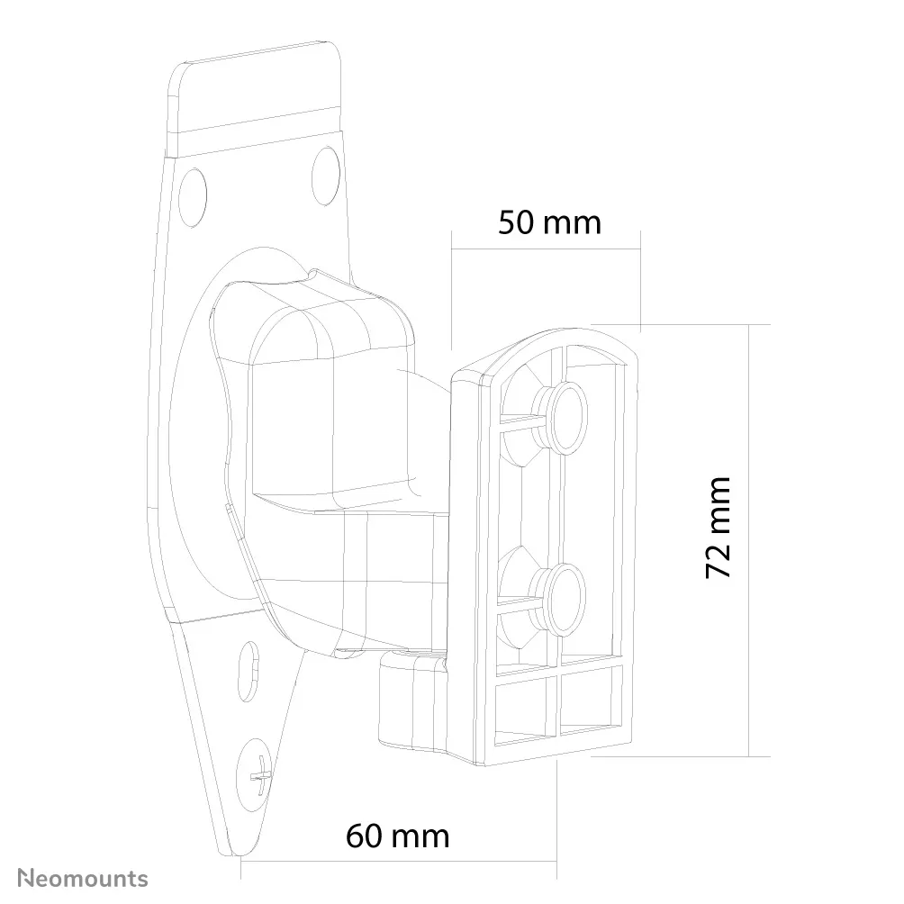Wall mount for Sonos Play 3