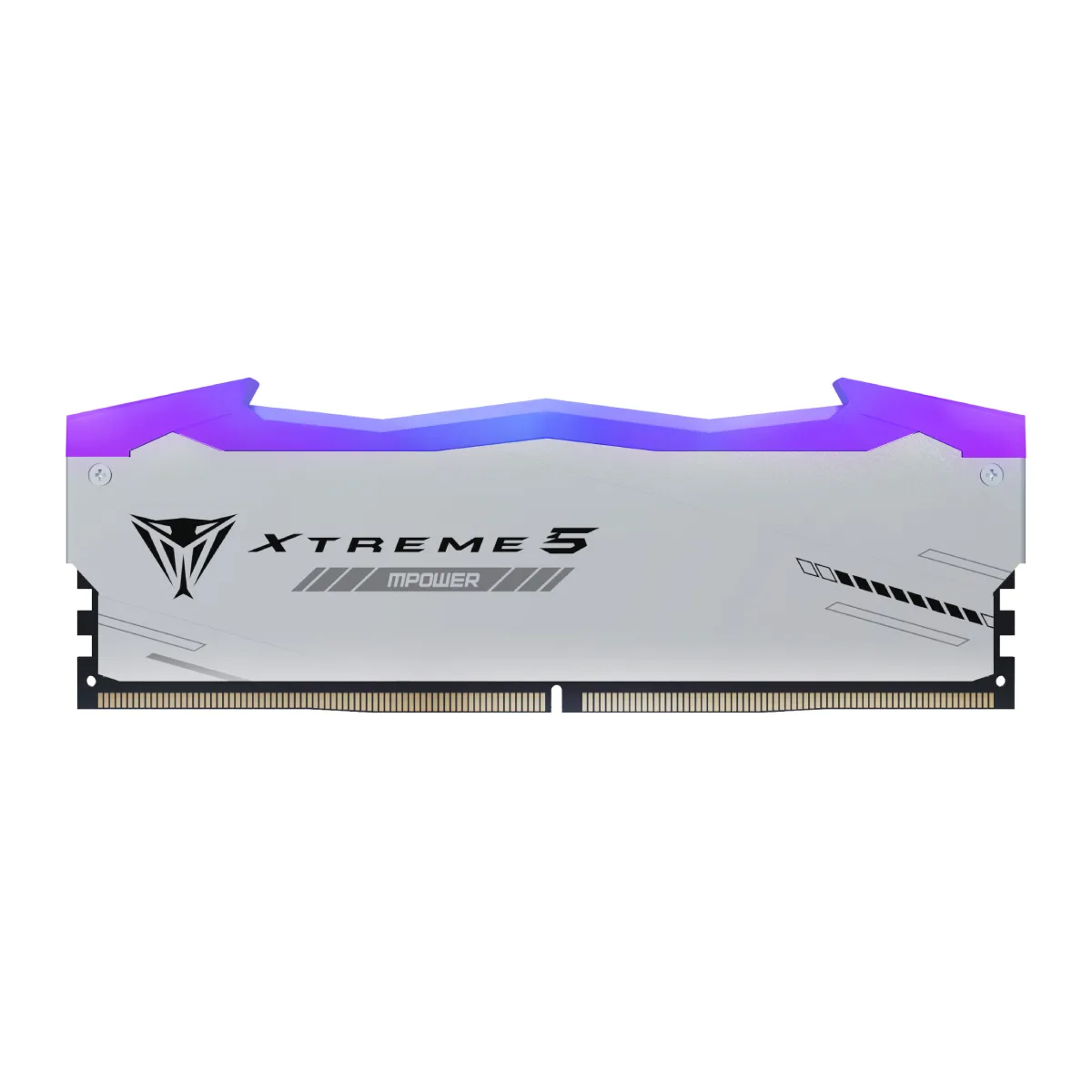 Patriot Viper Xtreme 5 RGB 48GB (2 x 24GB) DDR5 8000 MHz, CL38 Memory, Silver (XMP)