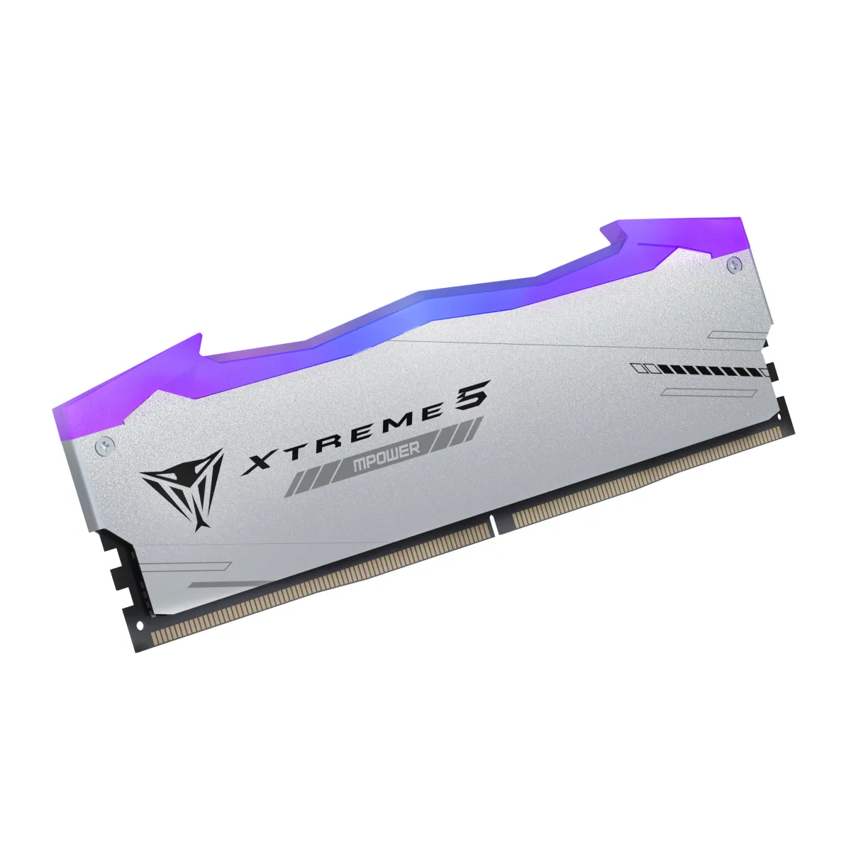 Patriot Viper Xtreme 5 RGB 48GB (2 x 24GB) DDR5 8000 MHz, CL38 Memory, Silver (XMP)