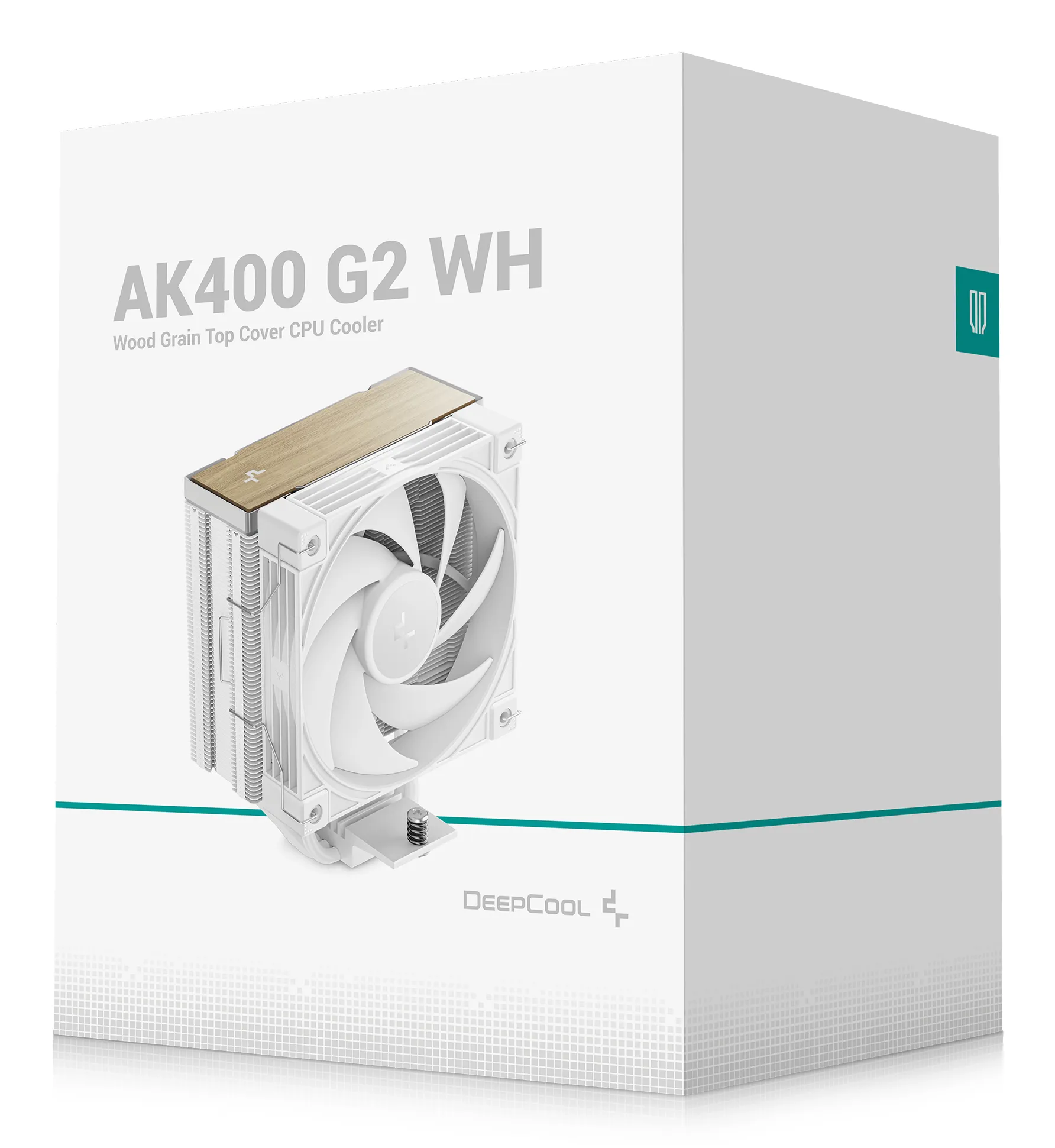 DeepCool AK400 G2, 120 mm CPU Cooler, White