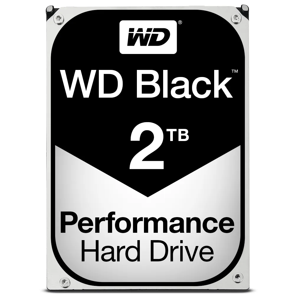 WD Black 3.5&quot; 2 TB, 7200 RPM, 64 MB, SATA III h&aring;rddisk