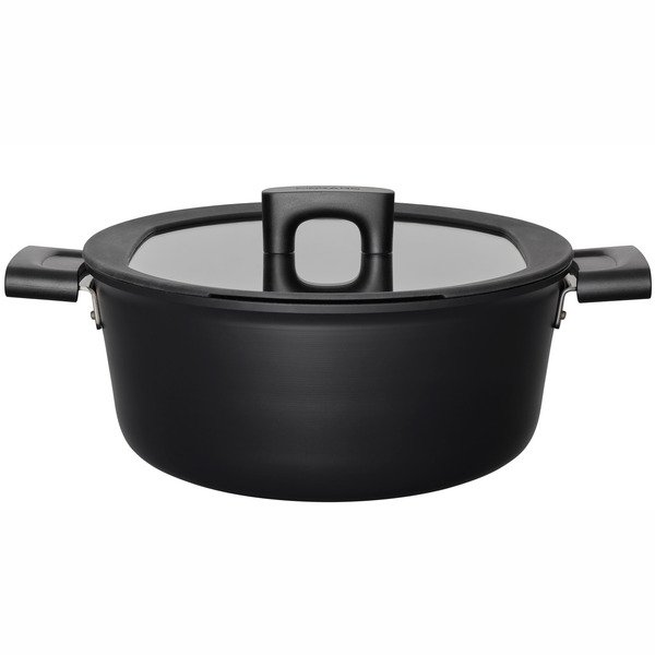 Fiskars Hard Face -kattila kannella, 26cm/5l