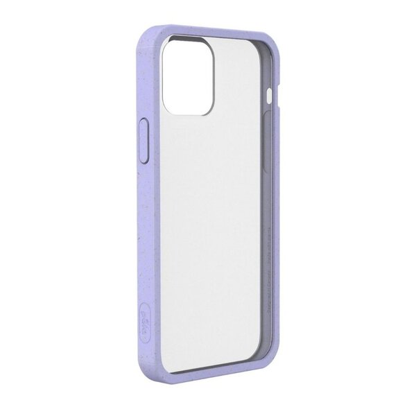 Pela Clear - Milj&ouml;v&auml;nligt Phone 12 Pro Max case, Lavendel