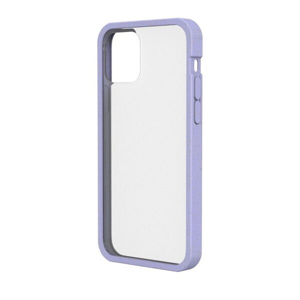 Pela Clear - Milj&ouml;v&auml;nligt Phone 12 Pro Max case, Lavendel