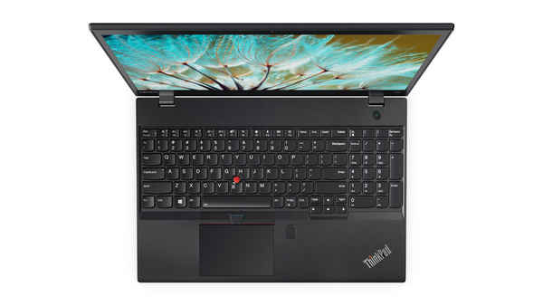 Lenovo 15.5" ThinkPad T570, 256GB, Win 10 Pro kannettava, musta