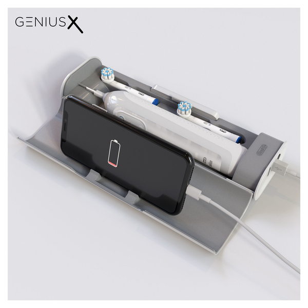 Braun Genius X - eltandborste, Vit