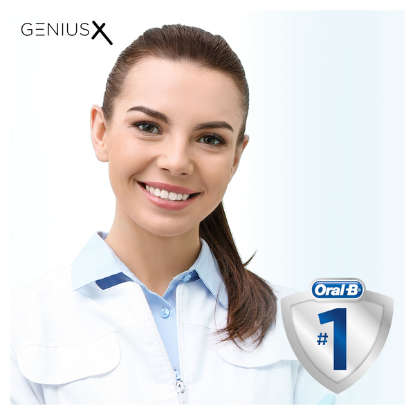 Braun Genius X - eltandborste, Vit