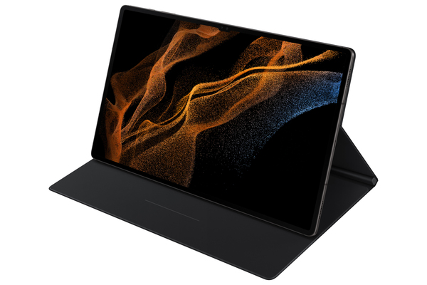 Samsung Galaxy Tab S8 Ultra Book Cover -suojakotelo, Musta