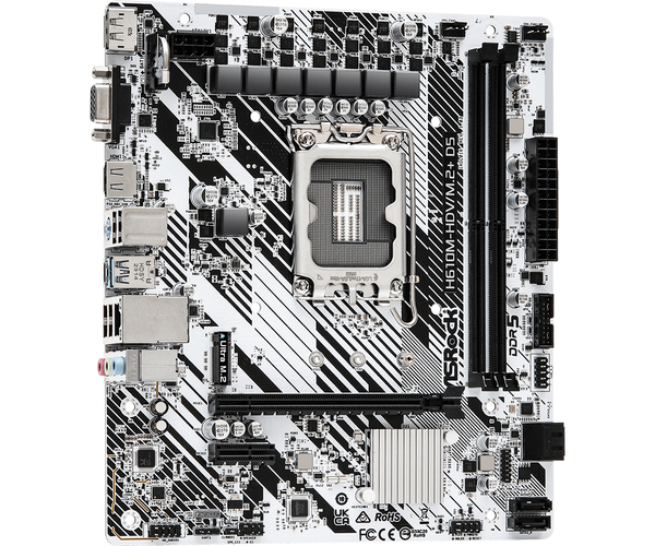 ASRock H610M-HDV/M.2+ D5 mATX-emolevy