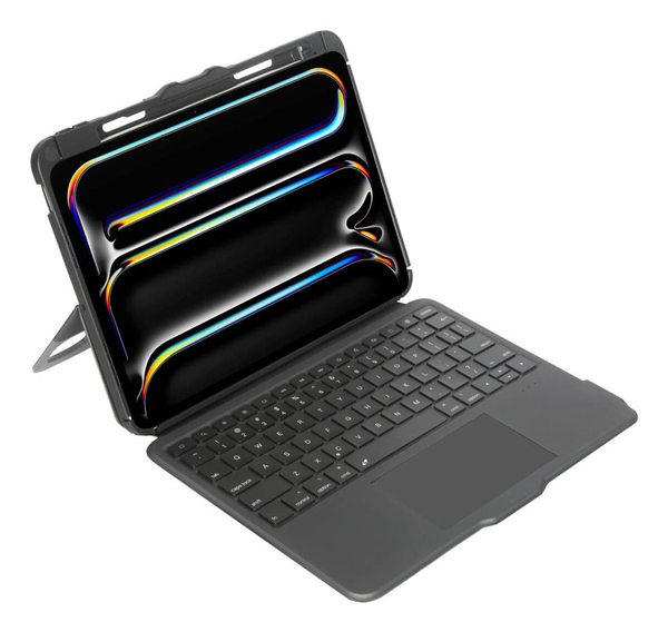 Targus VersaVu Bluetooth N&auml;pp&auml;imist&ouml;kotelo Tasohiirell&auml;, iPad Pro&reg; 11&quot; (M4) (Nordic)