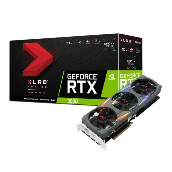 PNY GeForce RTX 3080 XLR8 Gaming Uprising Epic-X 10GB - Graphics card