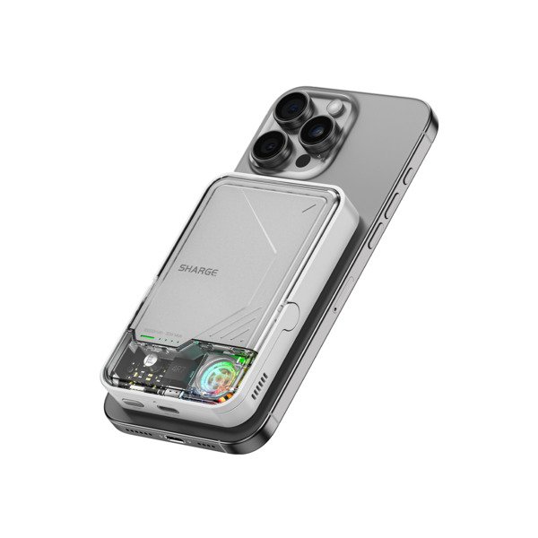 SHARGE ICEMAG 2 10000 mAh, 30W - powerbank, White