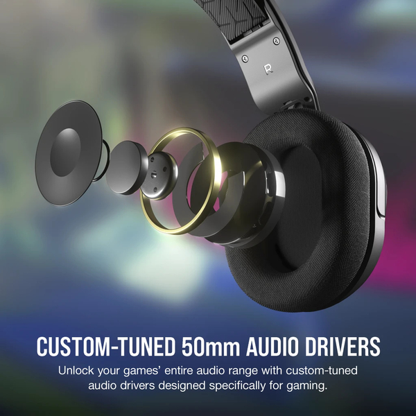 Corsair HS35 Surround v2 - gaming headset, carbon