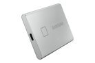 Samsung T7 Touch 500GB USB-C - External SSD, Silver