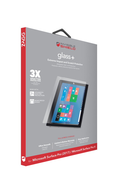 ZAGG InvisibleShield Glass+ Microsoft Surface Pro 4 Screen