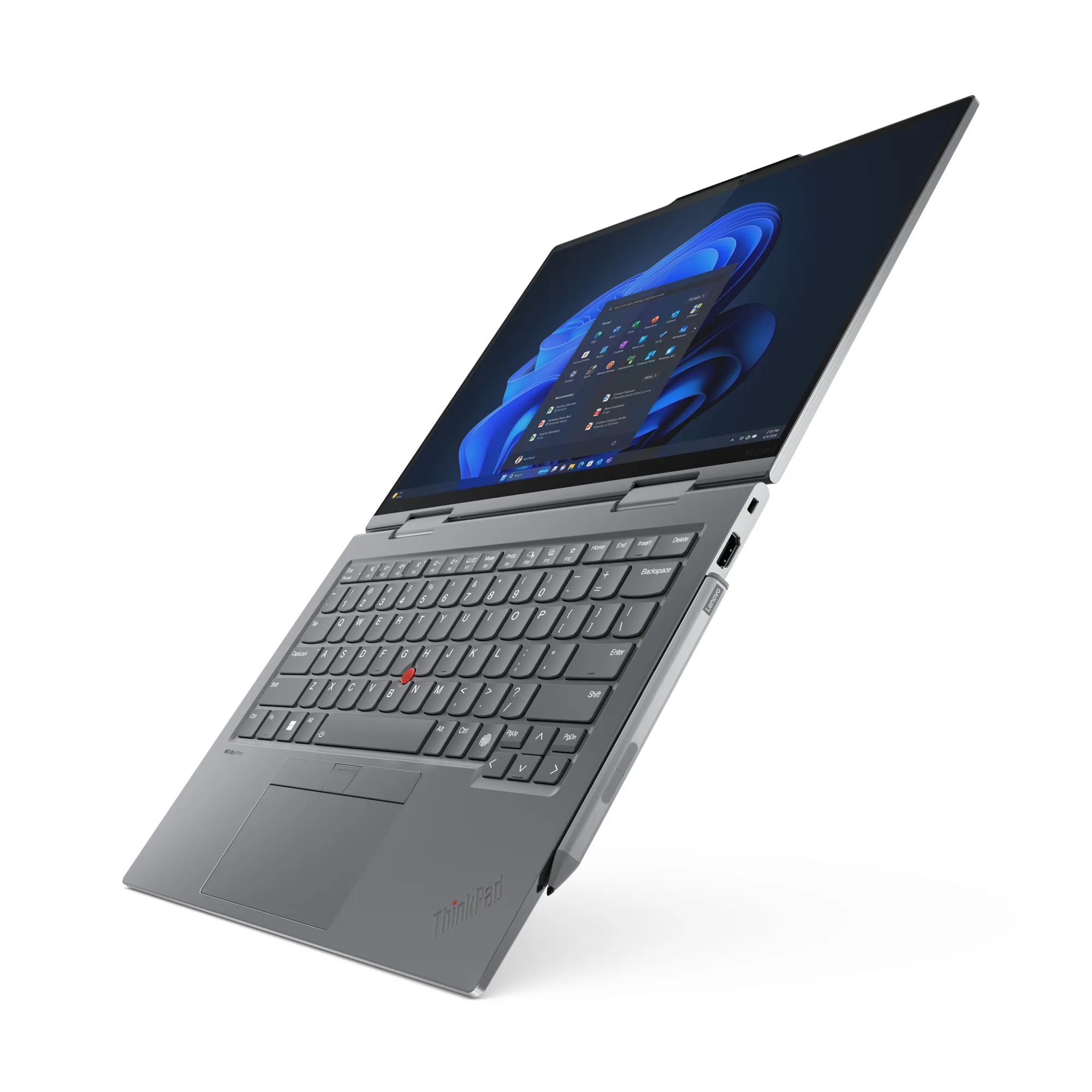 Lenovo X1 2-in-1 Gen 9 14.0&quot; WUXGA Touchscreen, Intel Core Ultra 7 165U vPro, 64GB RAM, 1TB SSD, Win 11 Pro - notebook, Grey