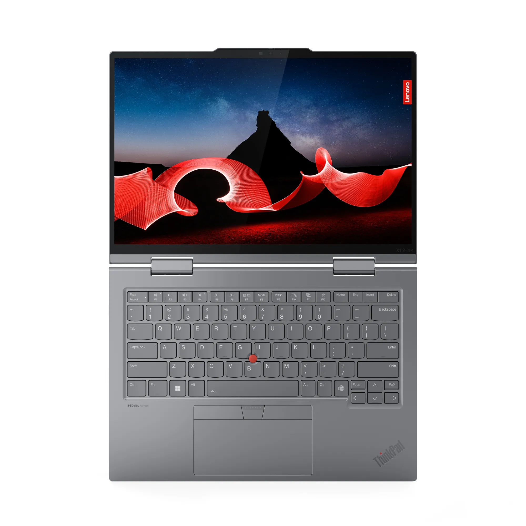 Lenovo X1 2-in-1 Gen 9 14.0&quot; WUXGA Touchscreen, Intel Core Ultra 7 165U vPro, 64GB RAM, 1TB SSD, Win 11 Pro - notebook, Grey