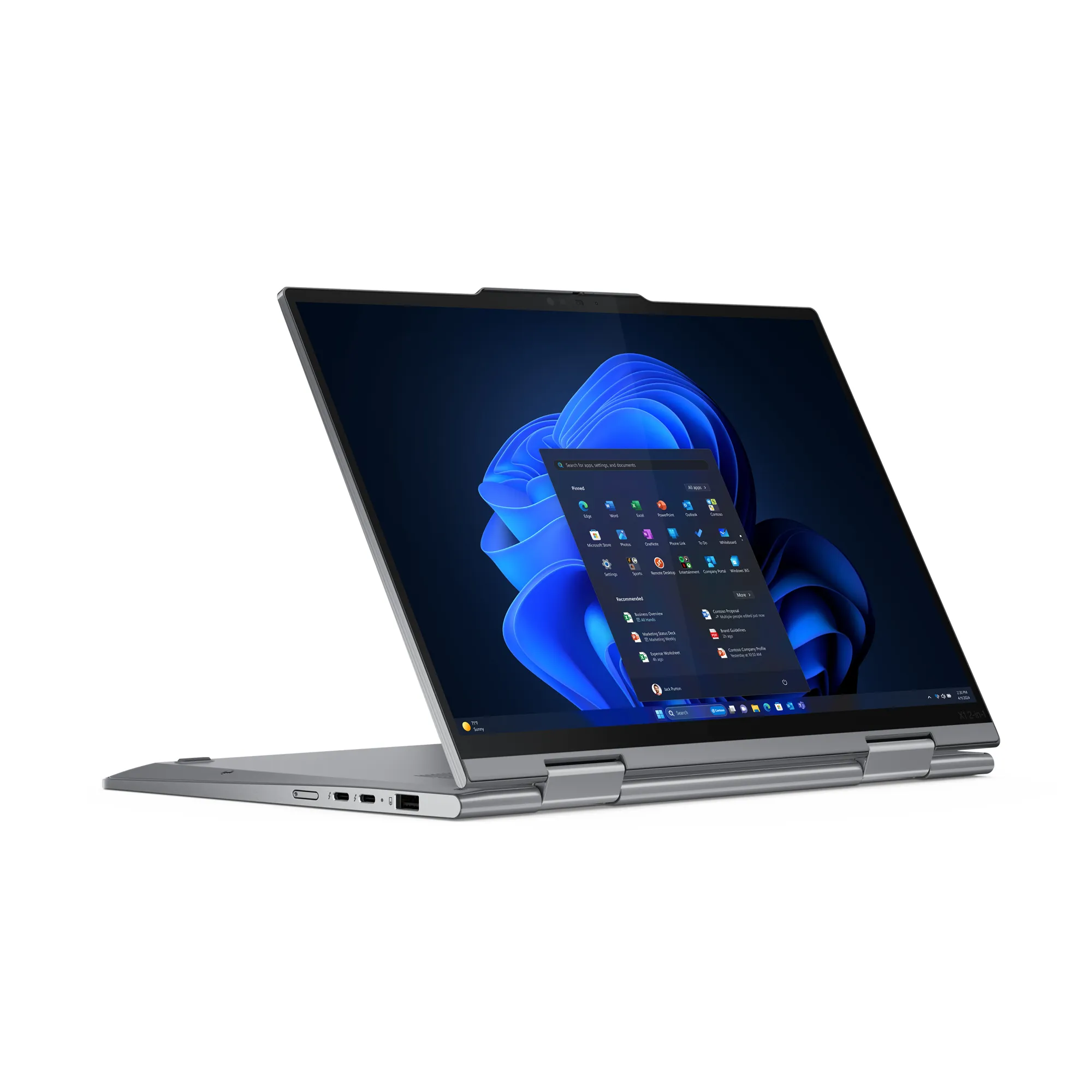 Lenovo X1 2-in-1 Gen 9 14.0&quot; WUXGA Touchscreen, Intel Core Ultra 7 165U vPro, 64GB RAM, 1TB SSD, Win 11 Pro - notebook, Grey