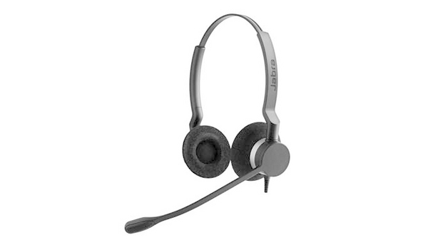 Jabra Biz 2300 Duo - Headset, Black