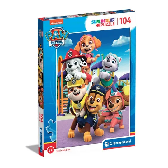 Clementoni Kids Paw Patrol 2 - pussel, 104 bitar