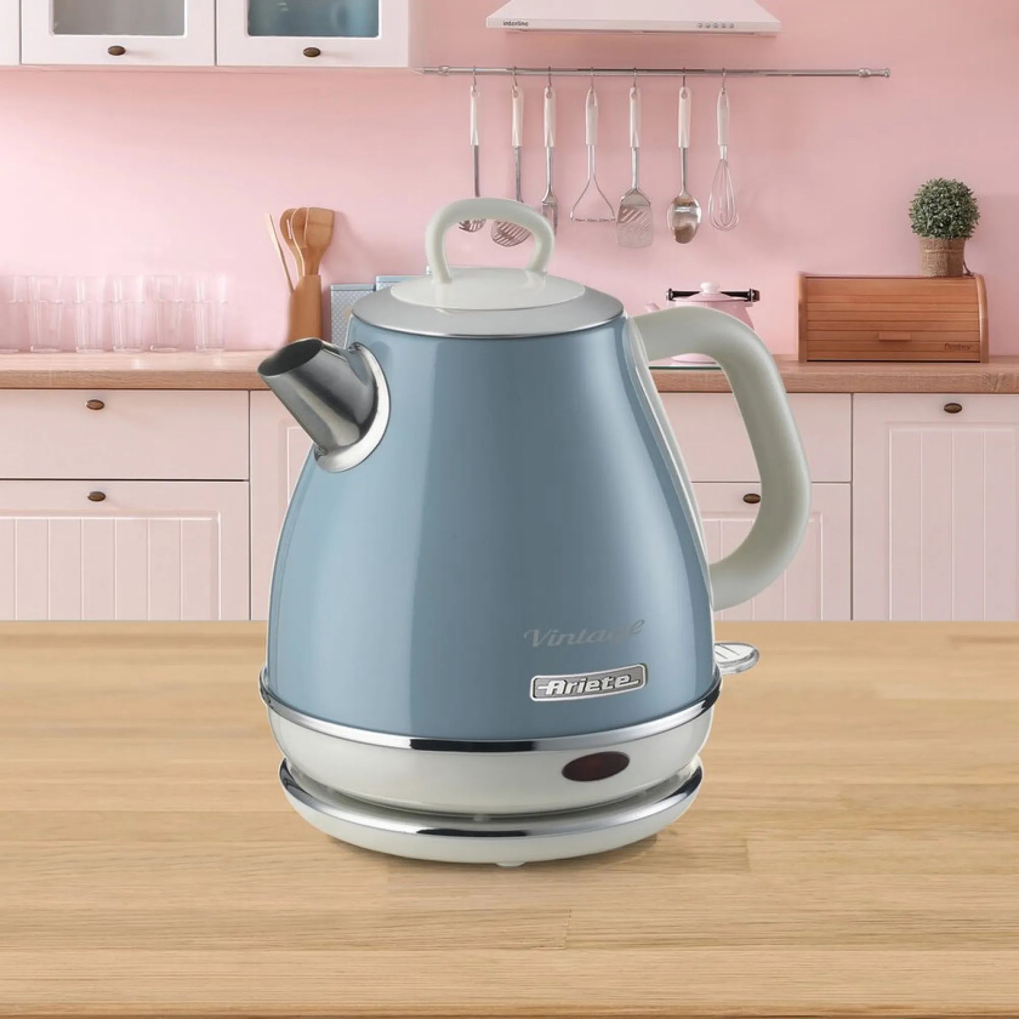 Ariete Vintage - kettle, 1L, Blue