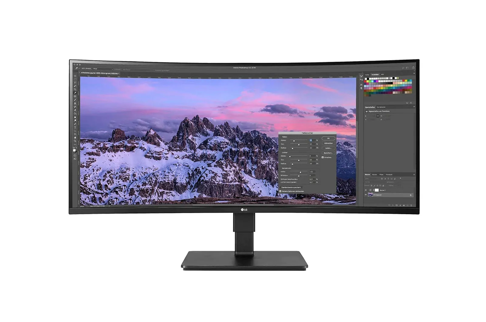 LG UltraWide 35BN77CP-B 35&quot; UWQHD, VA -kaareva n&auml;ytt&ouml;, USB-C hub