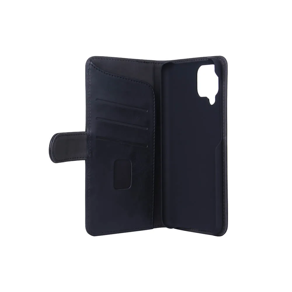 GEAR Wallet, Galaxy A22 -lompakkokotelo, Musta