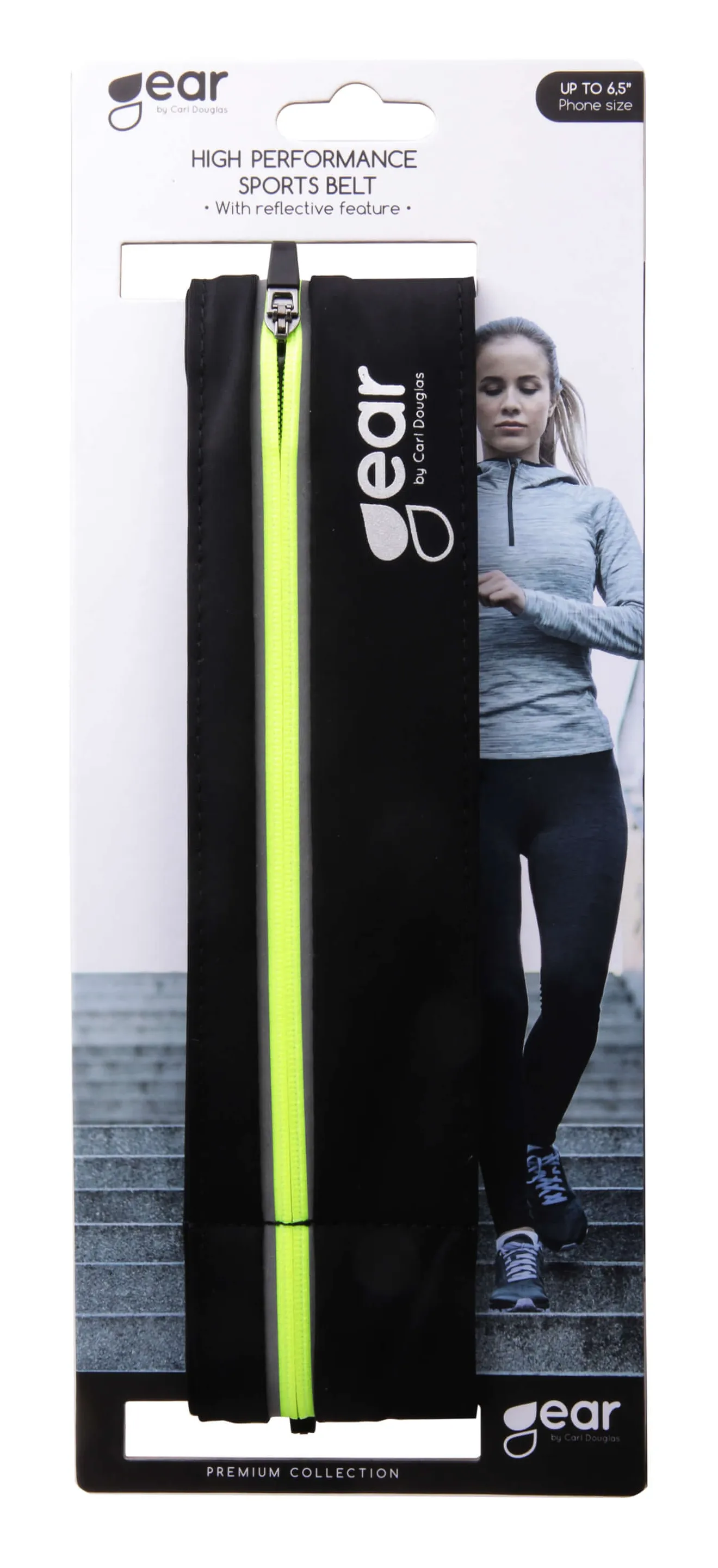 GEAR Sport Vy&ouml;laukku Premium Universal 6" Musta Stretch